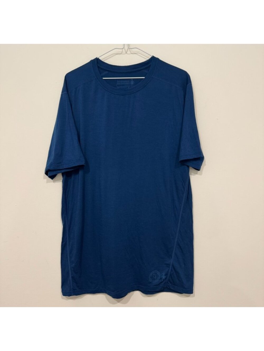 Smartwool Mens Merino 150 Plant Based Dye Short Sleeve T-shirt Size L Blue